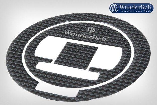 Afbeeldingen van Fuel cap cover diverse BMW modellen - carbon look Wunderlich