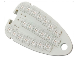 Afbeeldingen van LED Indicator adapter with brake light diverse BMW modellen - transparant Wunderlich