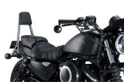 Afbeeldingen van Sissybar RVS Custom Acces model Confort voor diverse Harley Davidson modellen