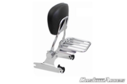 Afbeeldingen van Sissybar RVS Custom Acces model Luxus Sportster voor diverse Harley Davidson modellen