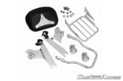 Afbeeldingen van Sissybar RVS Custom Acces model Luxus Sportster voor diverse Harley Davidson modellen