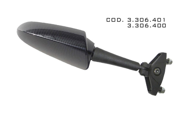 Afbeeldingen van GP 1 kuipspiegels rechts carbon look