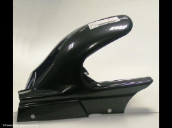 Afbeeldingen van Achterspatbord carbon look Kawasaki ZX12-R 2000-2006