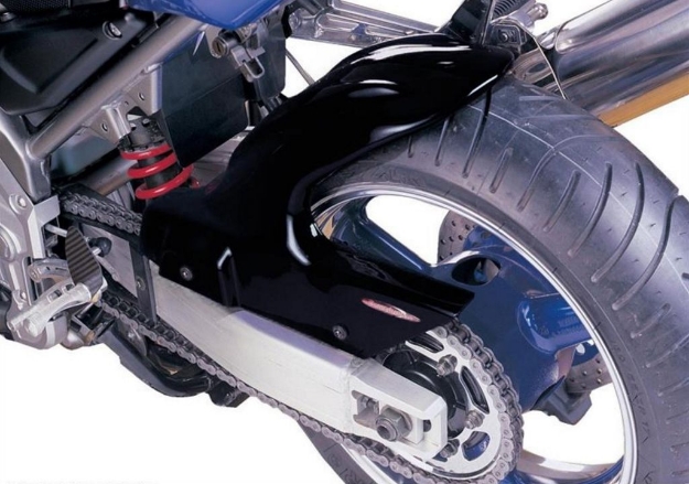 Afbeeldingen van Achterspatbord zwart Yamaha FZS1000 Fazer 2001-2005