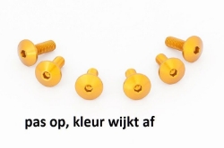 Afbeeldingen van Kuipruitboutjes Evotech aluminium (set) BMW S1000RR '10-'14