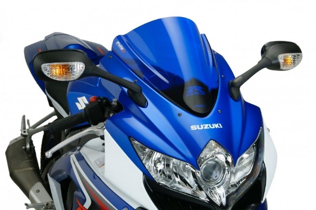 Afbeeldingen van Vervangingsruit Puig Jetstream Suzuki GSX-R600/750 '08-'10-blauw
