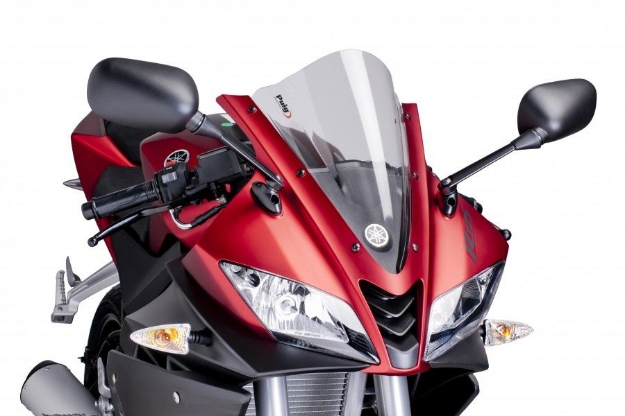 Afbeeldingen van Vervangingsruit Puig Jetstream Yamaha YZF-R125 '08--transparant