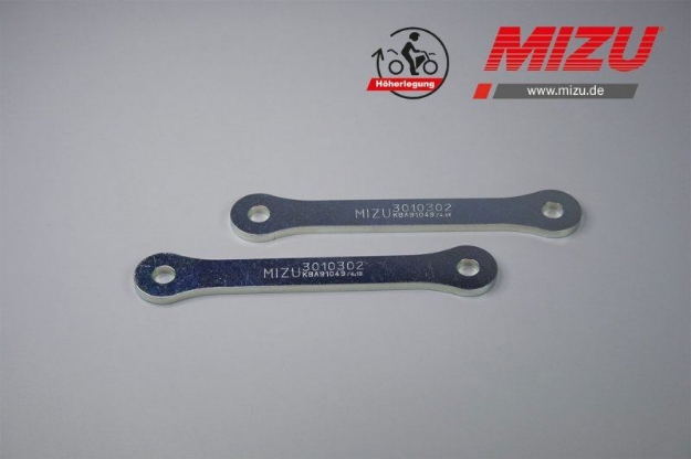 Afbeeldingen van Verhoging set (30mm) Suzuki GSXR600/750 '00-05 / GSXR1000 '01-04 / RF600/900 / MV Agusta Brutale 800