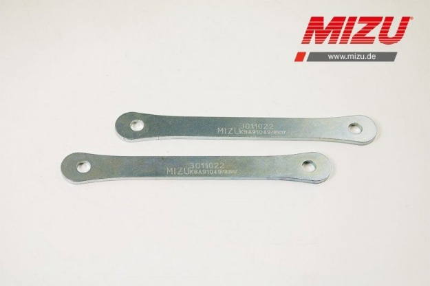 Afbeeldingen van Verhoging set 25mm MIZU Triumph Street Triple modellen