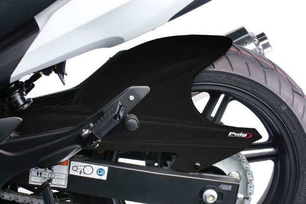 Afbeeldingen van Achterspatbord Puig carbon look Honda CBF600N/S '08-14 / CBF1000/F ABS '10-