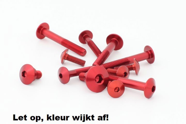 Afbeeldingen van Kuipboutenset Evotech Triumph Speed Twin ’19- -zwart