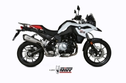 Afbeeldingen van MIVV Delta Race RVS BMW F750/850GS '18-