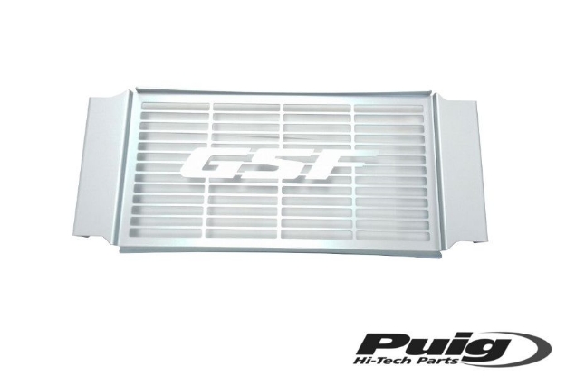 Afbeeldingen van Radiatorcover met logo aluminium Kawasaki Z1000 2008-2009