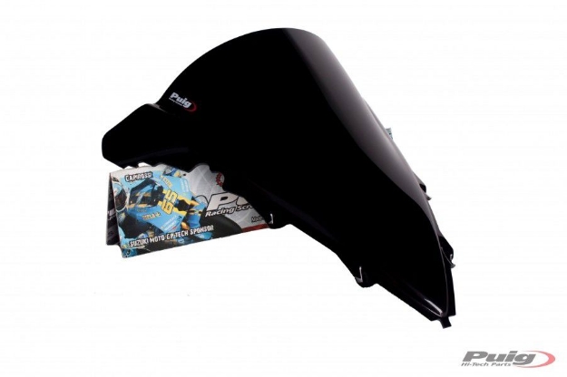 Afbeeldingen van Vervangingsruit Puig Jetstream Yamaha YZF-R1 '09-'14 -zwart