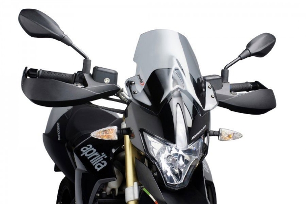 Afbeeldingen van Vervangingsruit naked bike Puig Aprilia DORSODURO 750 '09-/ 1200 '11--licht getint