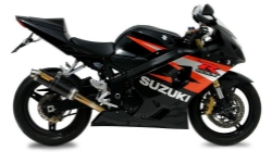 Afbeeldingen van MIVV GP steel black demper Suzuki GSX-R600/750 '04-'05