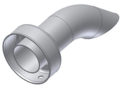 Afbeeldingen van MIVV DB-killer 35 - 61 - L.140 mm  (Gp - Oval - X-Cone LC3)