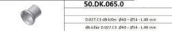 Afbeeldingen van MIVV DB-killer (D.027.C3)  Ø40 - Ø54 - L 48mm