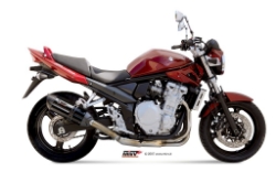 Afbeeldingen van MIVV Suono Steel Black RVS demper Suzuki GSF650 Bandit 2007- / GSX650F '08-
