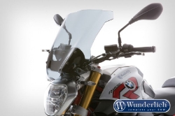 Afbeeldingen van Windscreen R-MARATHON high BMW R1200R LC - smoked grey Wunderlich