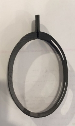 Afbeeldingen van MIVV carbon demperklem ovaal voor SUONO demper (180 verticaal)