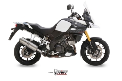 Afbeeldingen van MIVV Oval Classic RVS demper Suzuki DL1000 '14-19 / DL1050 '20-