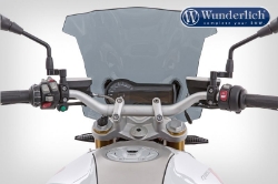 Afbeeldingen van Handlebar riser ERGO+ BMW R1200R LC - silver Wunderlich