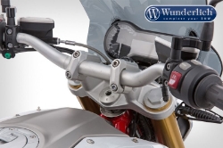 Afbeeldingen van Handlebar riser ERGO+ BMW R1200R LC - silver Wunderlich