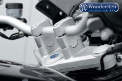 Afbeeldingen van Handlebar riser 25mm diverse BMW modellen - silver