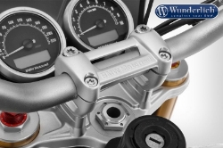 Afbeeldingen van Handlebar riser BMW K1600B/ Grand America/ R NineT modellen - silver Wunderlich