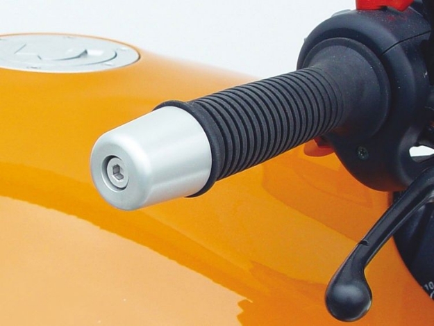 Afbeeldingen van Pro Sports handlebar end weights diverse BMW modellen - silver Wunderlich