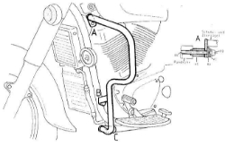 Afbeeldingen van Valbeugel chroom Hepco&Becker Suzuki VL1500 / C1500LC INTRUDER