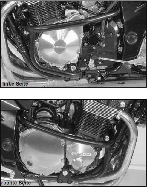 Afbeeldingen van Valbeugel chroom Hepco&Becker Suzuki GSF1200N/S BANDIT '06