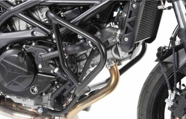 Afbeeldingen van Valbeugel zwart Hepco&Becker Suzuki SV650 '16-