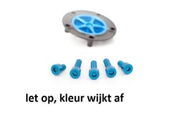 Afbeeldingen van Tankdop boutjes voor tankdop (set) Evotech Kawasaki ZX7R/ ZX9R '98-'99// KTM RC 125/390