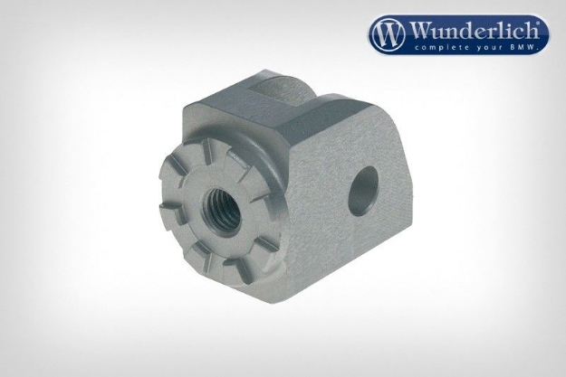 Afbeeldingen van Vario joint rider (pair) diverse BMW modellen - silver Wunderlich