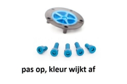 Afbeeldingen van Tankdop boutjes voor tankdop (set) Evotech diverse Yamaha modellen