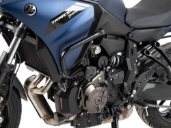 Afbeeldingen van Valbeugel zwart Hepco&Becker incl. crashpad Yamaha Tracer 700 / 7 / GT '20-24