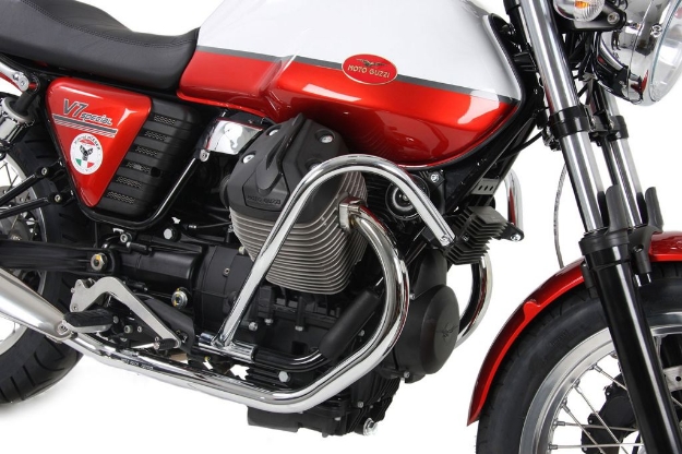 Afbeeldingen van Valbeugel chroom Hepco&Becker Moto Guzzi V7 classic / V7 Cafe Classic / V7 Special '08-14