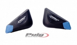 Afbeeldingen van Eindrubbers blauw voor Puig Pro sliders (set)