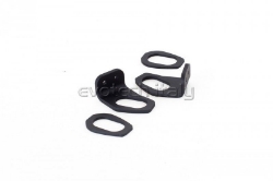 Afbeeldingen van Evotech kentekenplaatbeugeltjes voor montage originele Honda knipperlichten