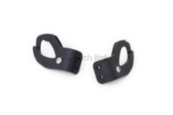 Afbeeldingen van Evotech kentekenplaatbeugeltjes voor montage originele knipperlichten Ducati