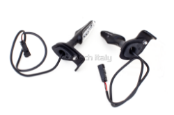 Afbeeldingen van Evotech kentekenplaatbeugeltjes voor montage originele knipperlichten Ducati