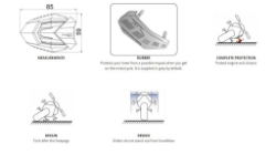 Afbeeldingen van Sliders Puig model R19 diverse Yamaha modellen