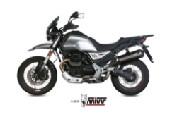 Afbeeldingen van MIVV Oval carbon demper met carbon cap Moto Guzzi V85TT '21-