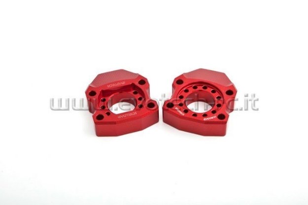 Afbeeldingen van Kettingspanners Kawasaki ZX10R '08-'10-Rood