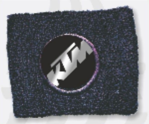 Afbeeldingen van Zweetbandje KTM zwart