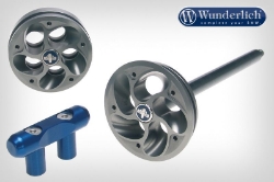 Afbeeldingen van Hub cover Â»TORNADOÂ« diverse BMW modellen - titanium Wunderlich