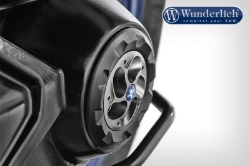 Afbeeldingen van Hub cover Â»TORNADOÂ« diverse BMW modellen - titanium Wunderlich