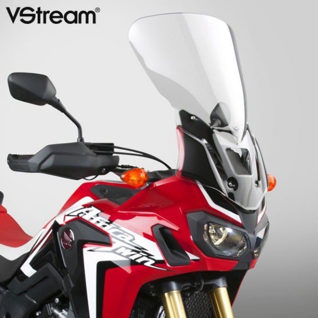 Afbeeldingen van Vervangingsruit National Cycle VStream touring transparant Honda CRF1000L Africa Twin '16-'19